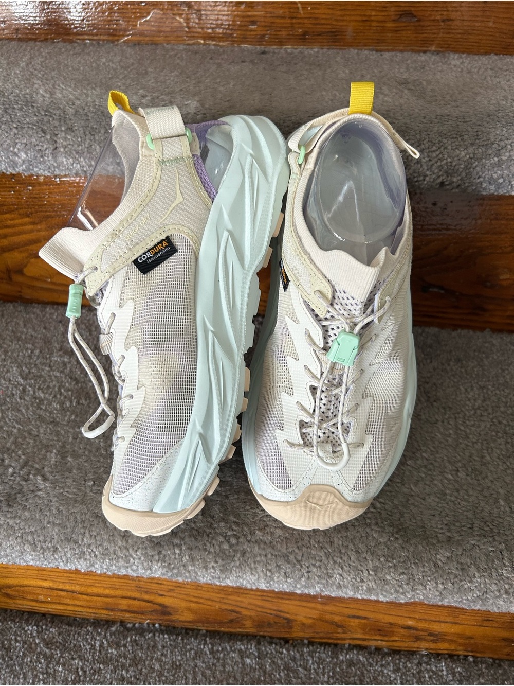 HOKA Hopara 2 Women's Size 9 Alabaster Hiking Shoes